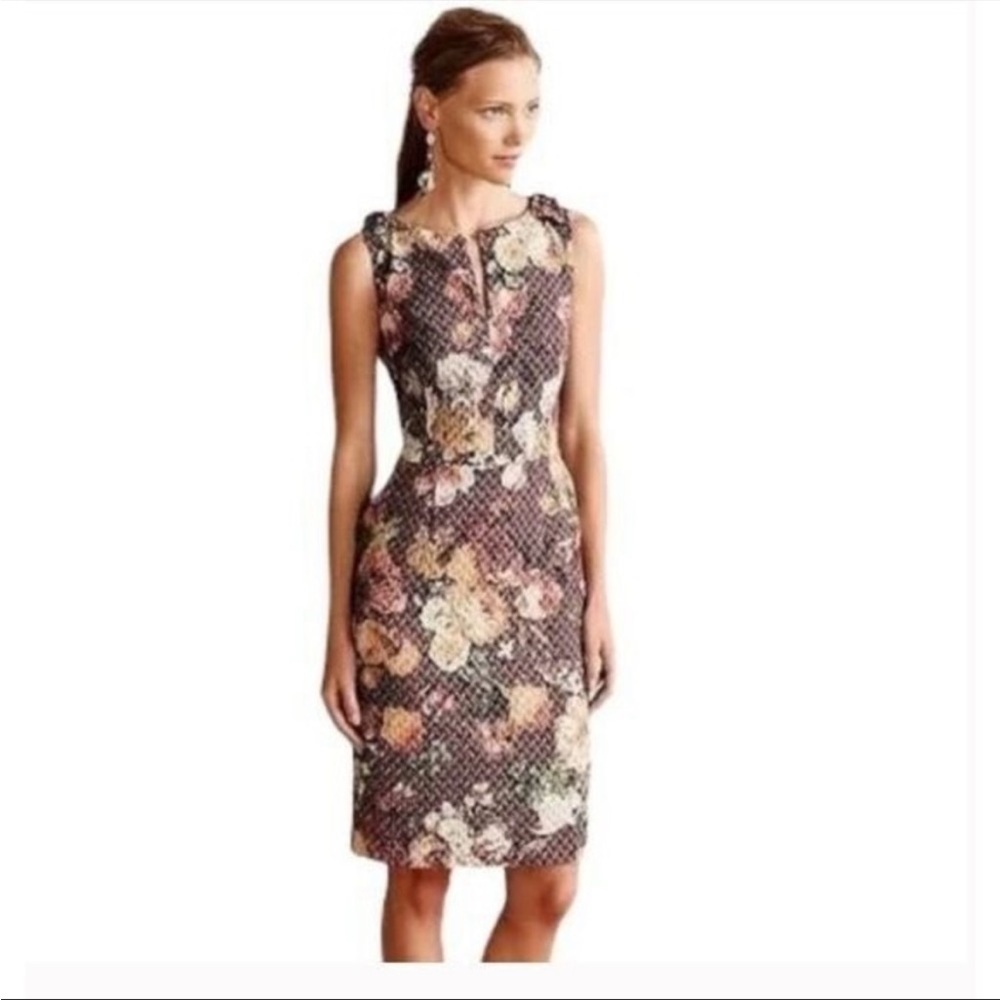 Anthropologie Tabitha Floral Dress. Size 2
